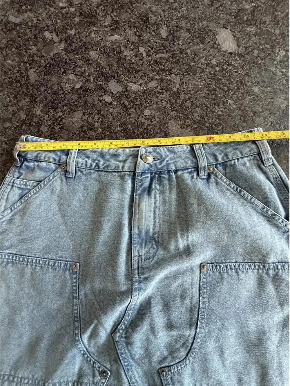 Free People Women's Blue Skirt
